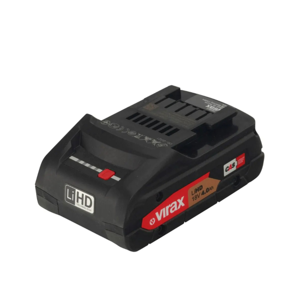 Batterie 18V 4,0Ah Li-Ion hd CAS VIRAX - 253541