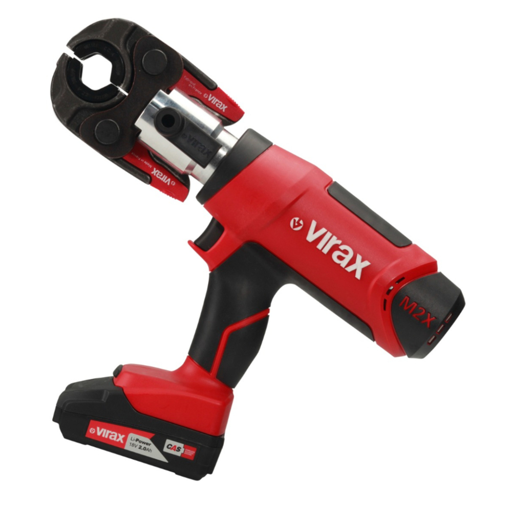 M2x pince mere + v15-18-22 + 2batt VIRAX - 253561