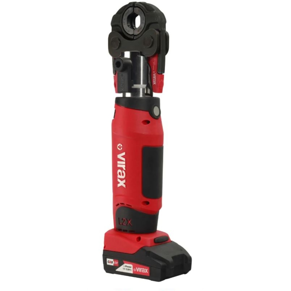 Presse &agrave; sertir en ligne L2X avec pince-m&egrave;re et inserts - VIRAX - 253580