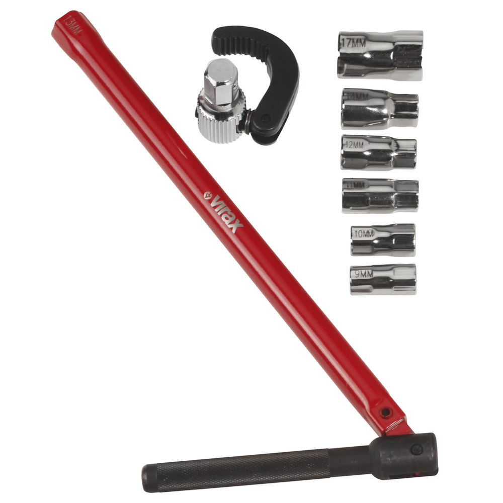 Clé écrou robinet + mâchoire VIRAX - 261470