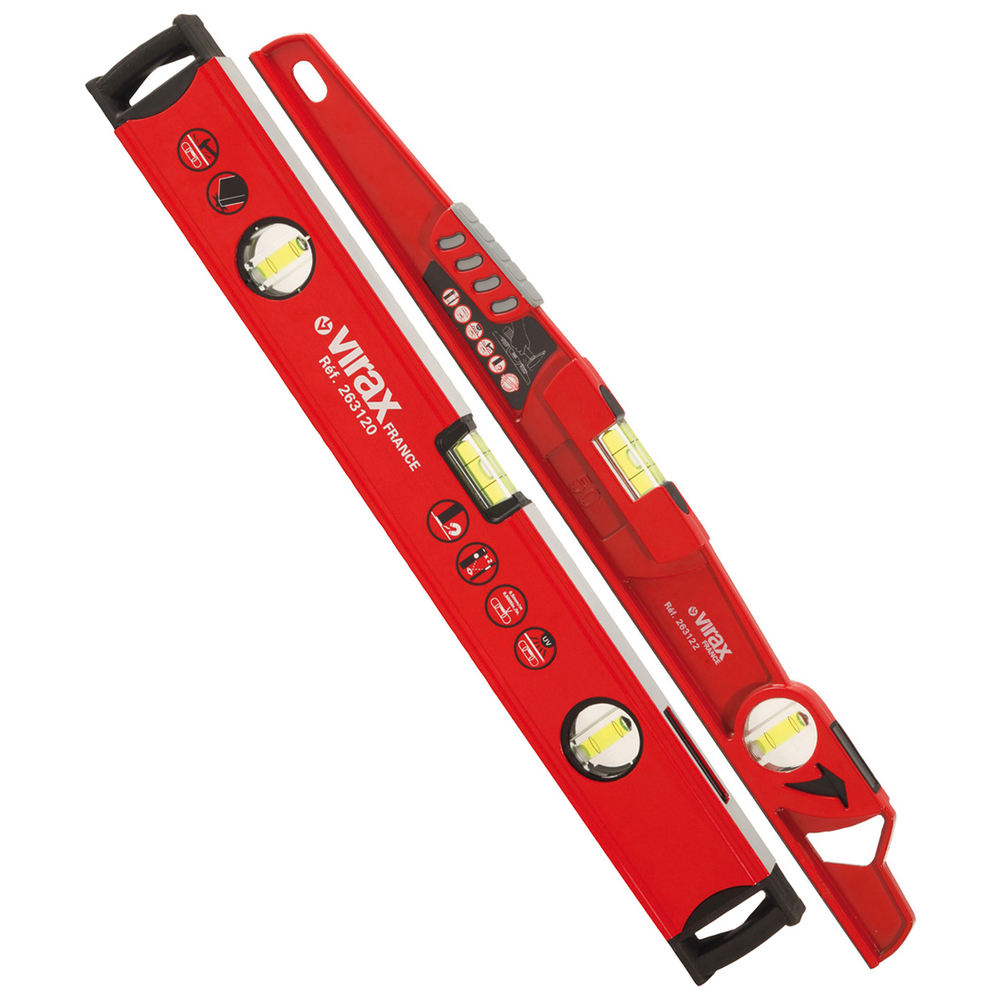 Niveau rectangle 50 cm VIRAX - 263120