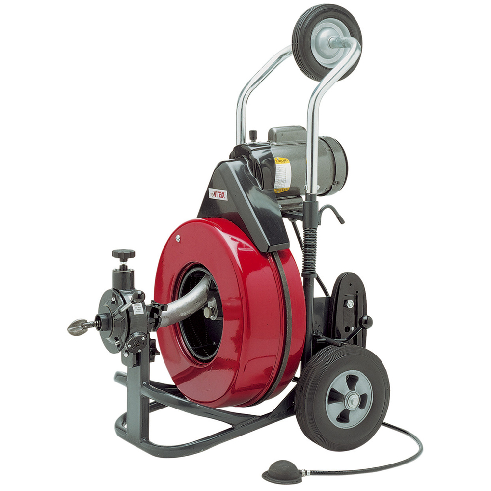 Déboucheur VAL 90 30m/16mm av ret auto VIRAX - 292030