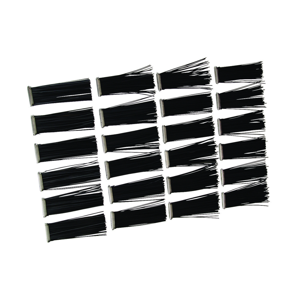 24 brosses de rechange pourcentreur 294021 VIRAX - 294022