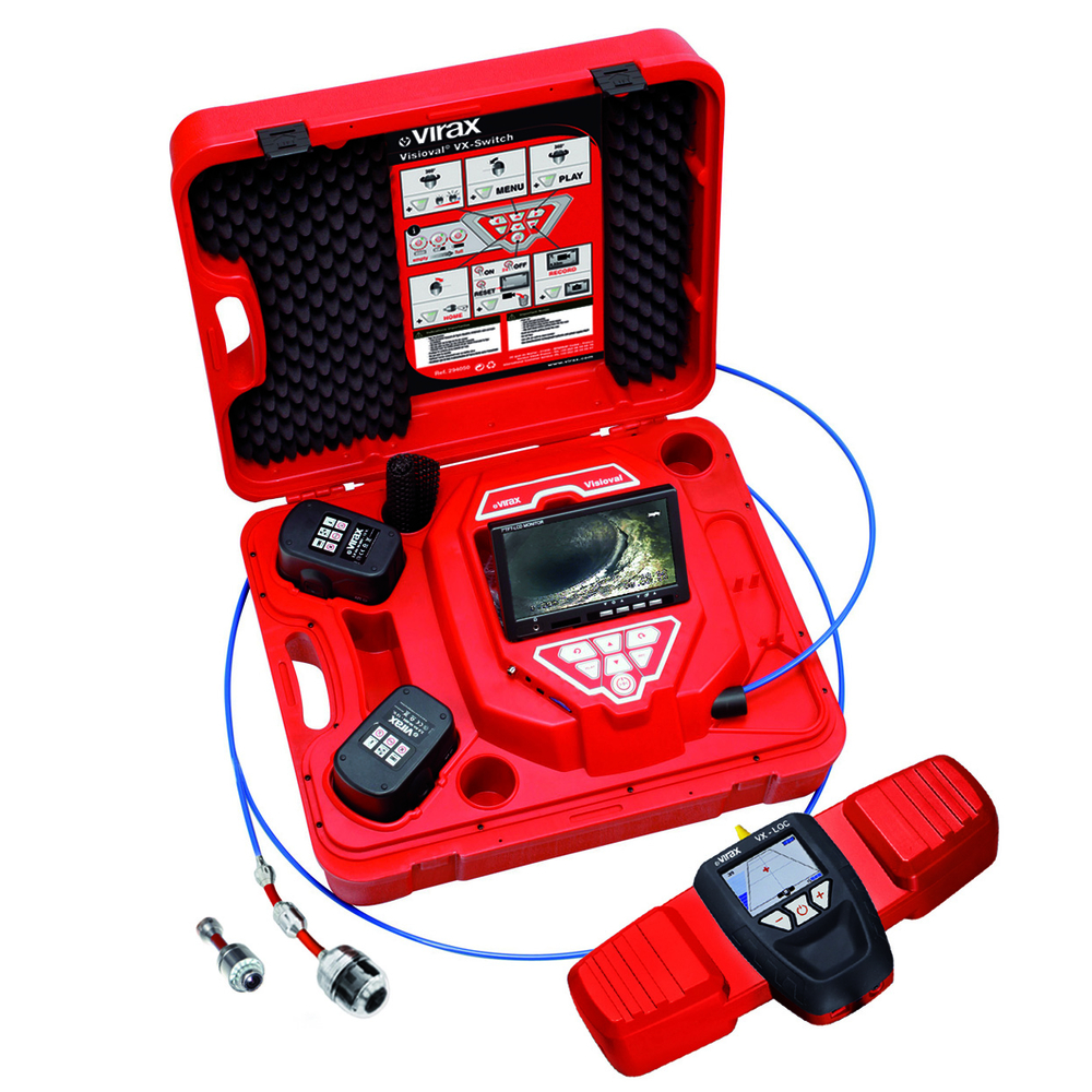 Caméra Visioval vx-switch 40mm+local + tete Ø26mm VIRAX 294051