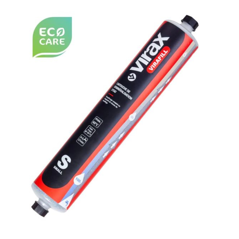 Cartouche VIRAX de déminéralisation d'eau de chauffage VIRAFILL - 295040