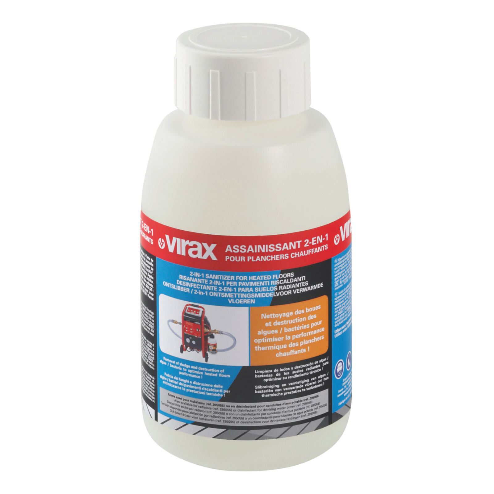 Désembouant 1L pour plancher chau pour Virafal VIRAX - 295056