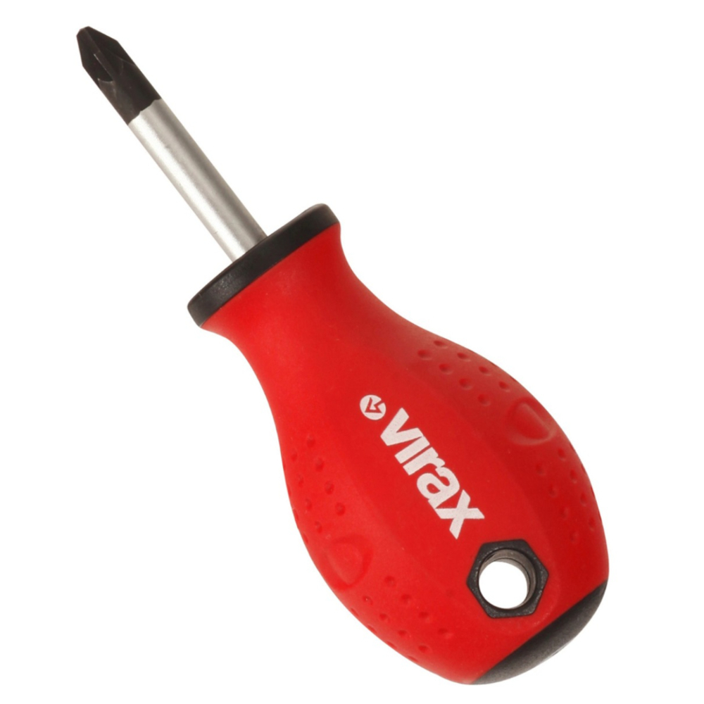 Tournevis magnetique pz2 x 38 lg.106mm VIRAX - 341801