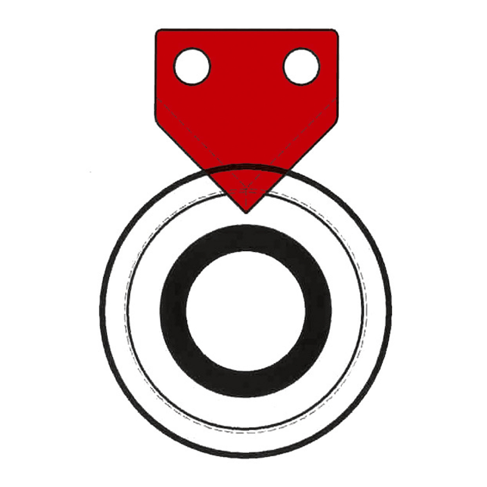 Lames rechange(2) 211627/40 VIRAX - 752653