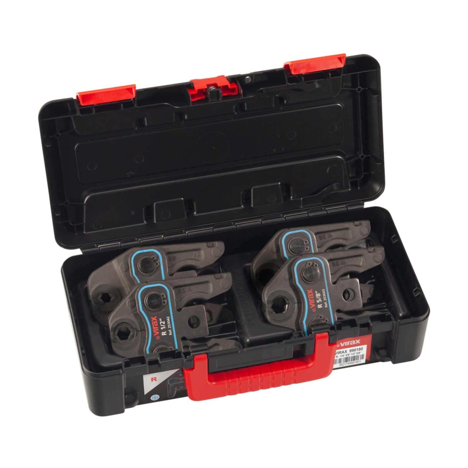 Coffret 4 pinces profil R 1/4-5/8