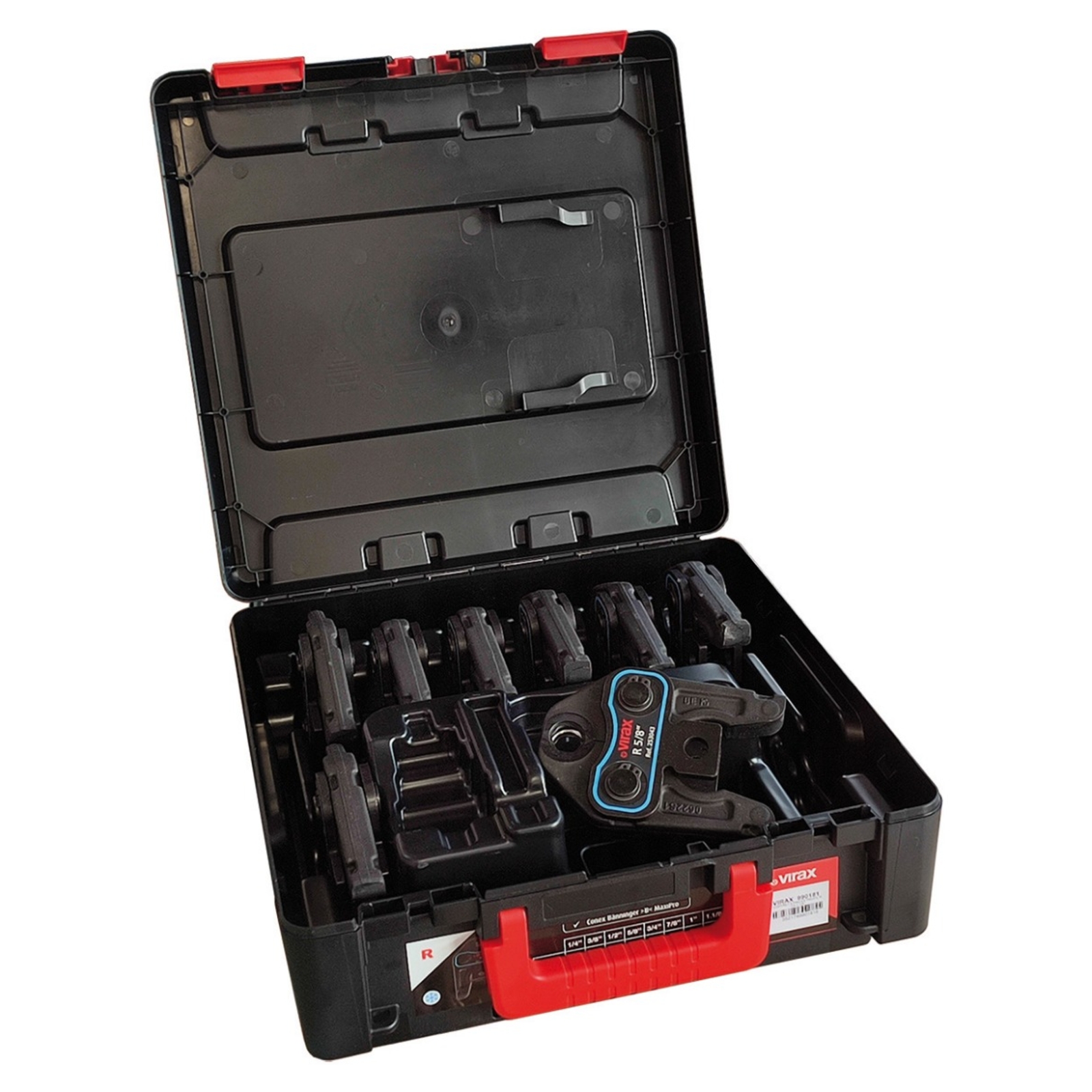 Coffret 8 pinces profil R 1/4-1.1/8