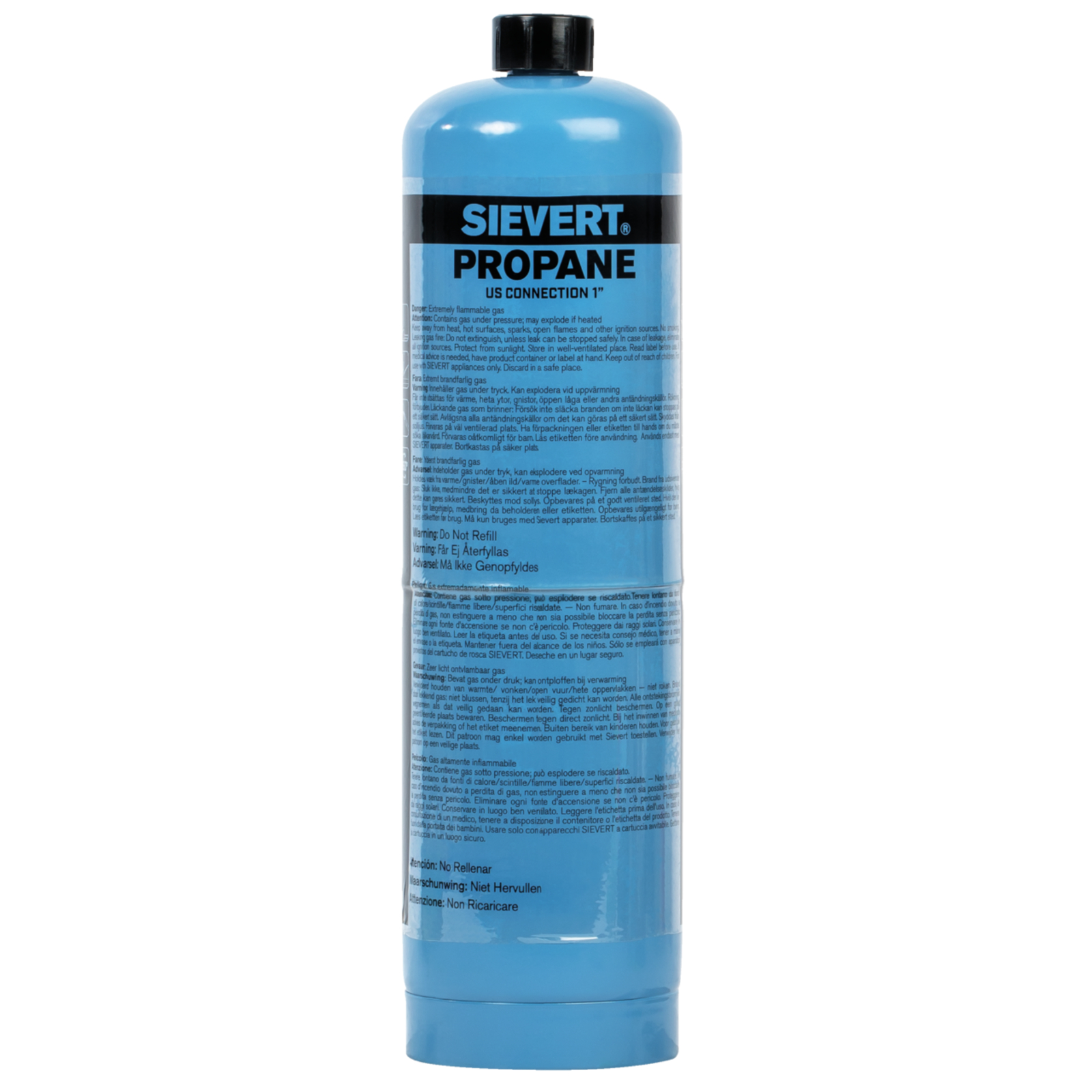Cartouche bleu propane 1925° 788ml us SIEVERT - SI220983
