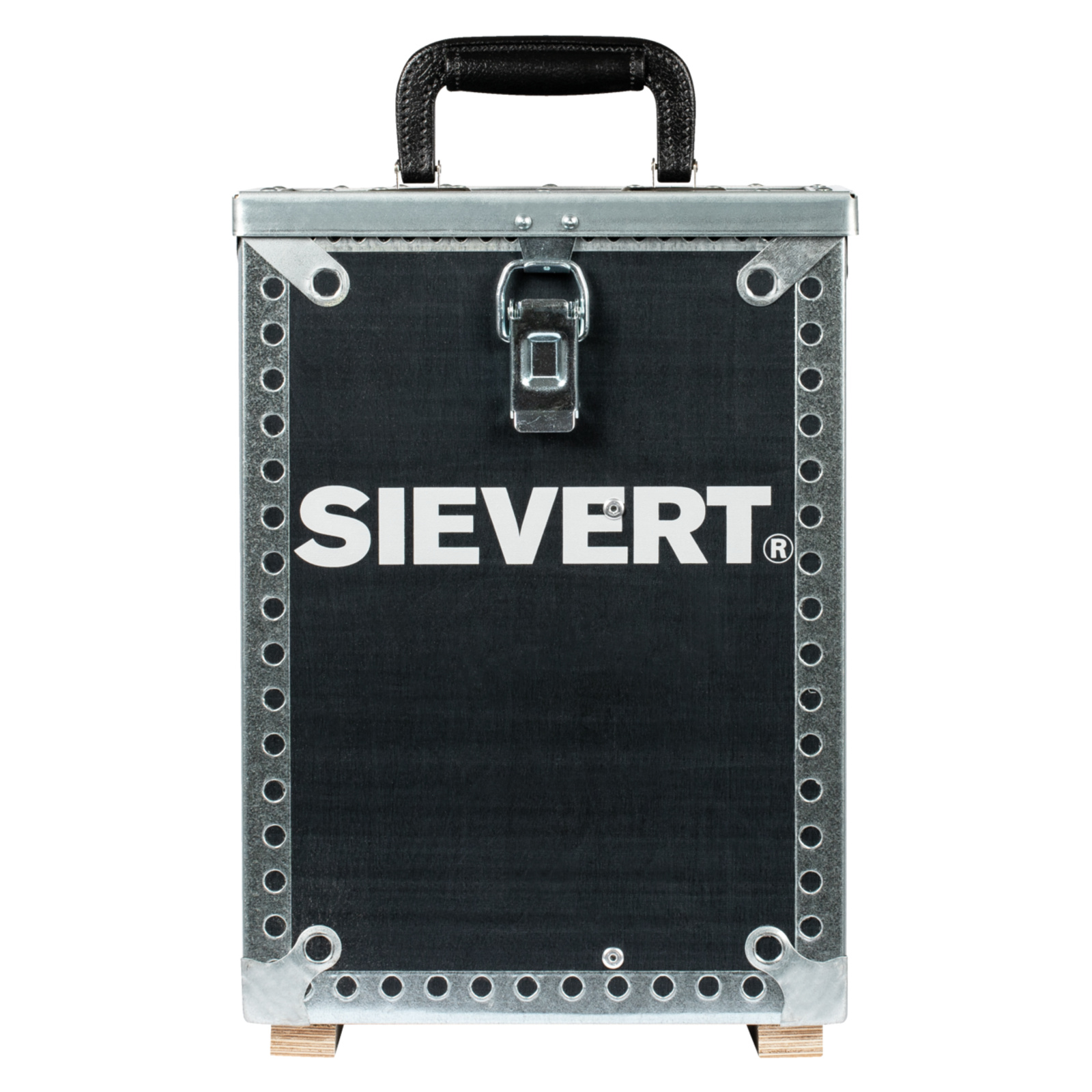 Boîte a outils bois noir 260x160x350mm SIEVERT - SI720106