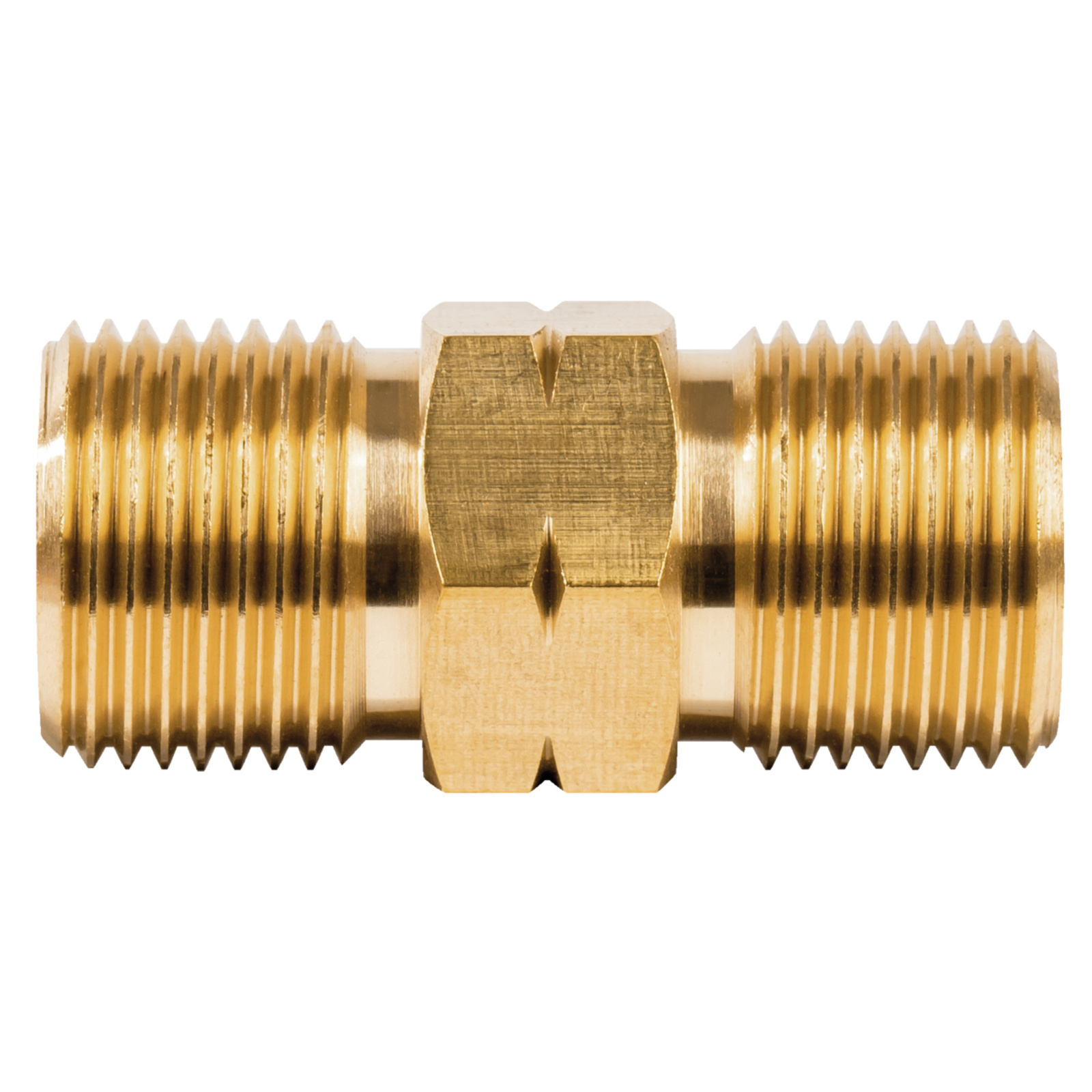 Raccord pour 2 tuyaux 3/8
