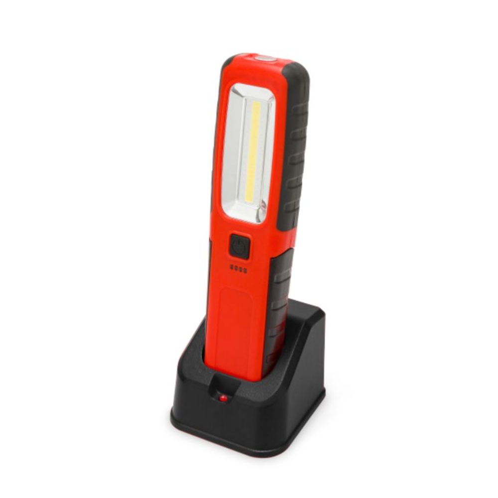 Lampe de travail 500 lumens FONZIE LED UV Torche avec base de chargement - VELAMP - IR475