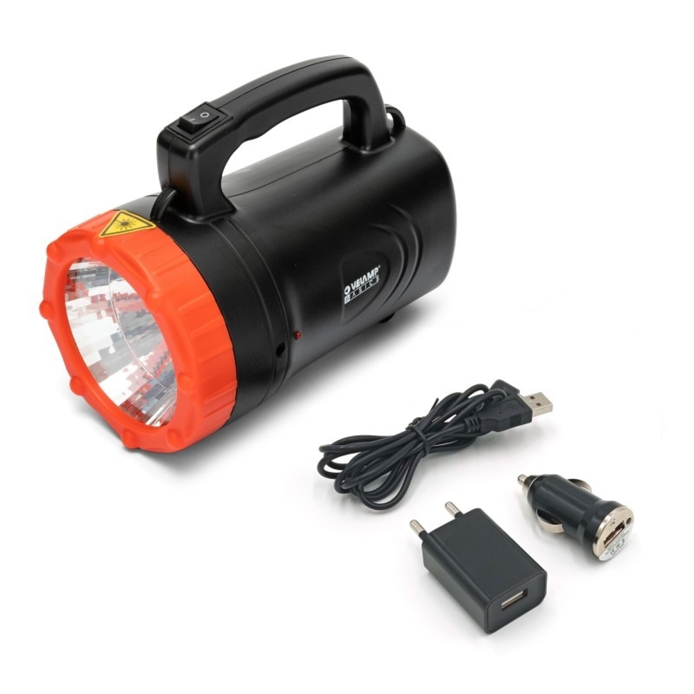 Phare portable rechargeable 1W 90 lumen 150m  - VELAMP - IR551LED