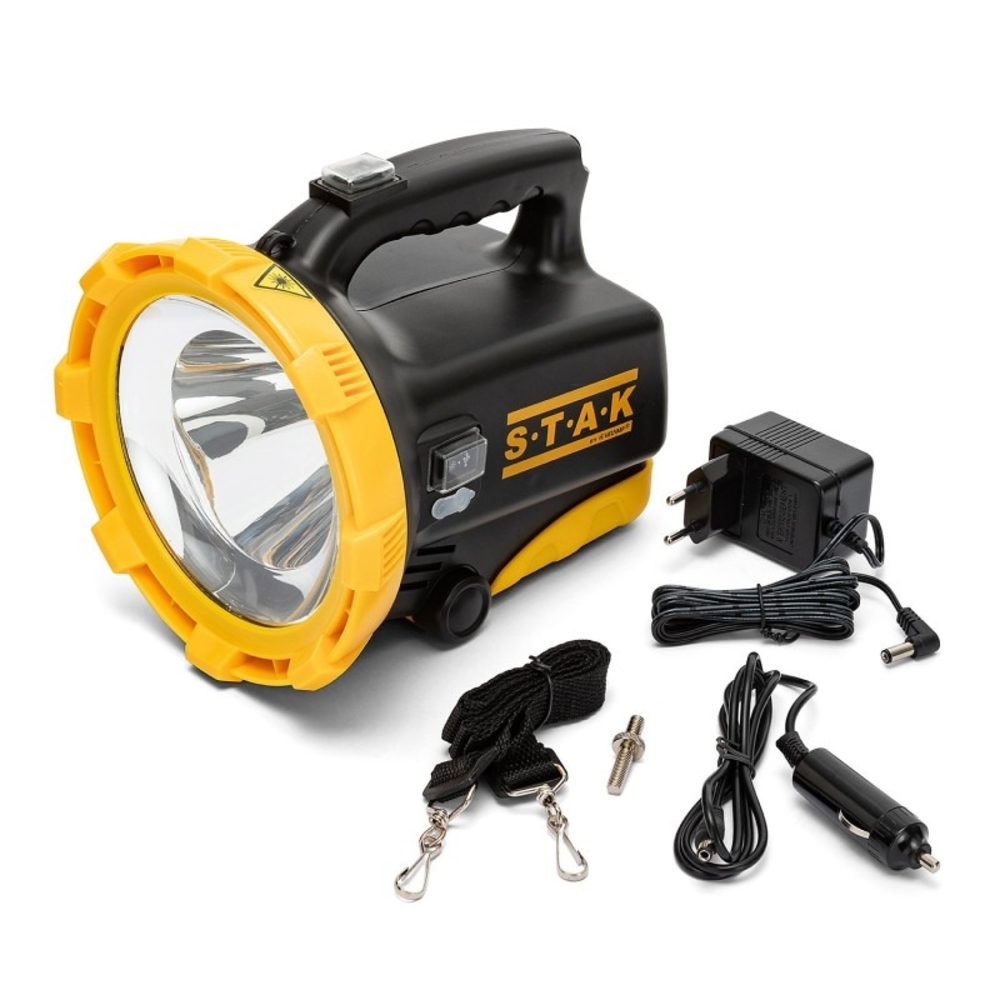 Trainspotting phare professionnel rechargeable stak 20W led  - VELAMP - R920