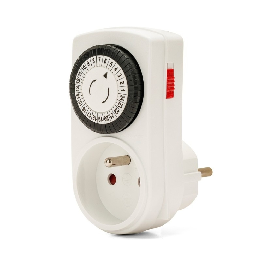 Programmateur journalier 24 heures à segments - VELAMP - SH001H.FR