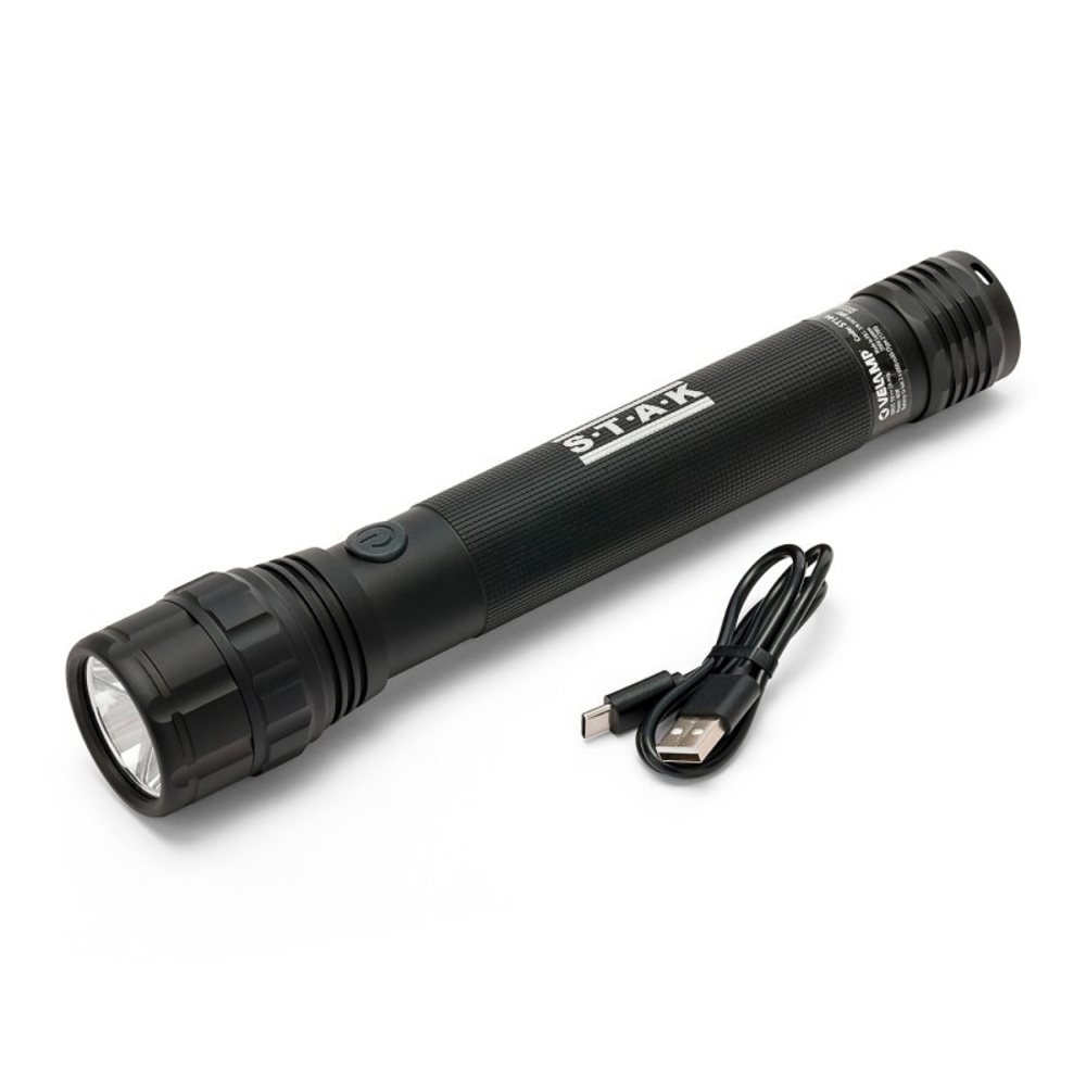 MAMBA Lampe Torche LED Rechargeable 5 000 Lm avec Power Bank - VELAMP - ST144