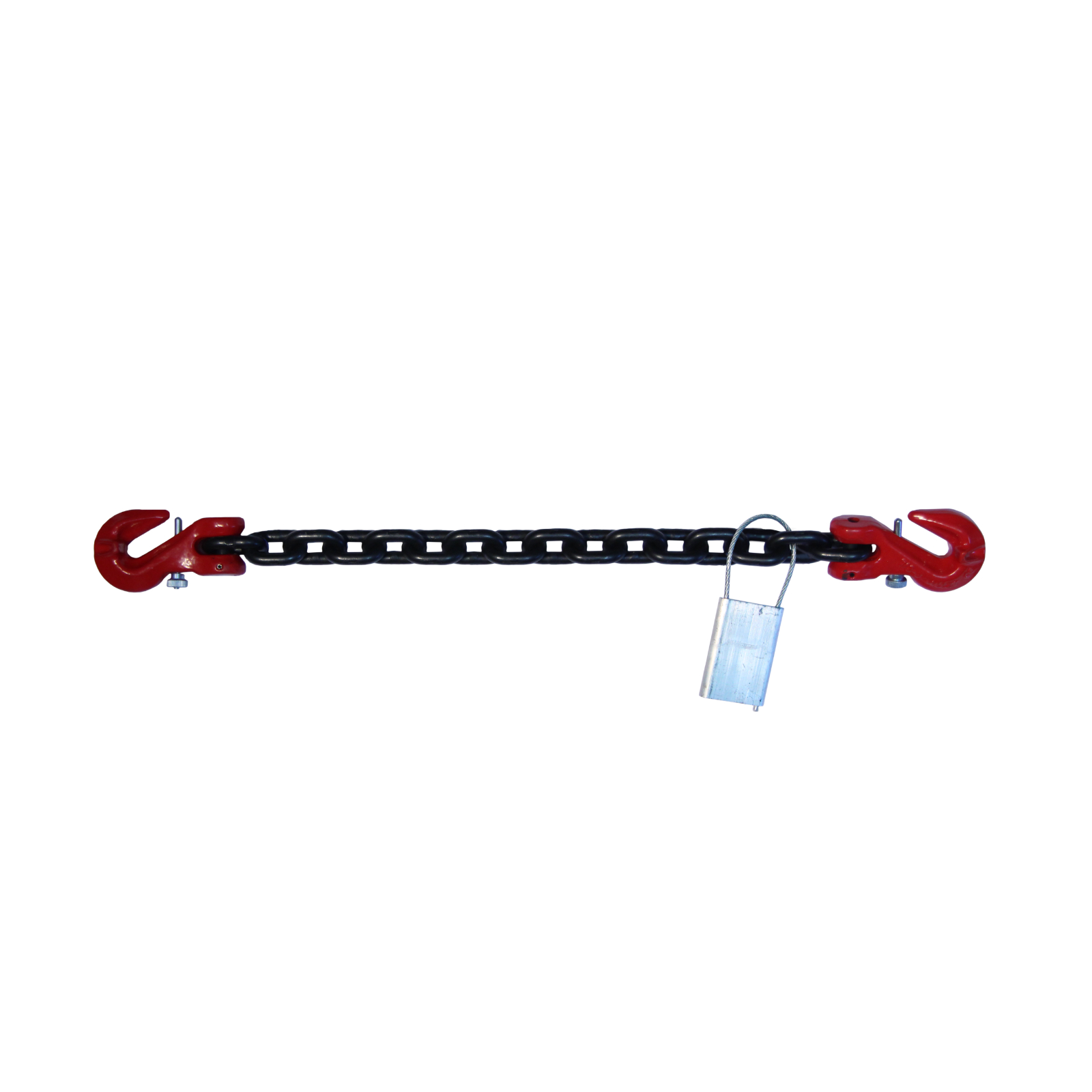 CHAINE ARRIMAGE ACIER 4M D13MM 10T 2 CROCHETS RACC ŒIL LINGUET CRL COBALTIX -VC3544