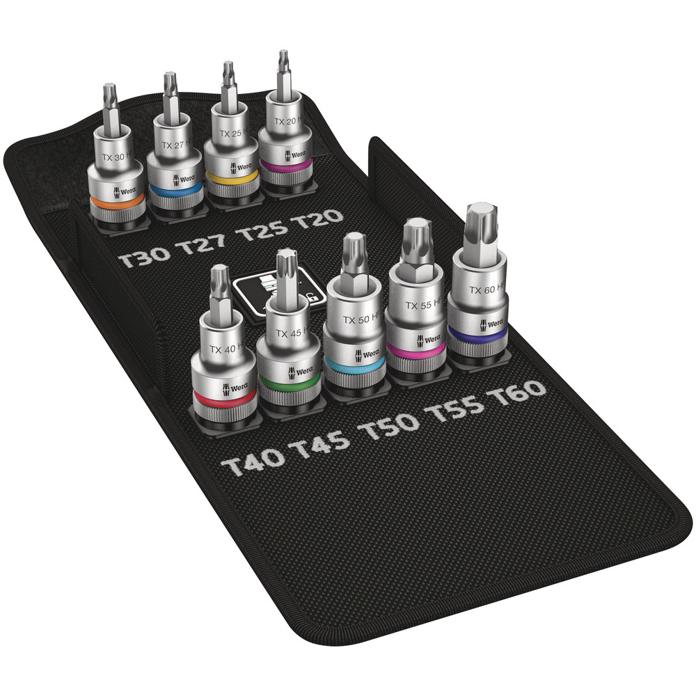 Zyklop Jeu de douilles à embout Zyklop avec fonction de retenue 8767 C TORX HF 1 WERA - 05004202001