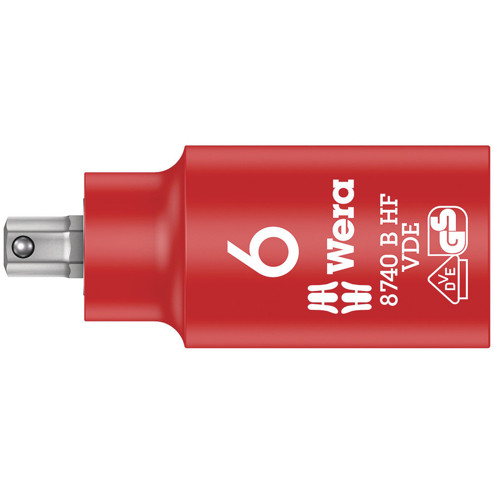 Douille-embout Zyklop, isolée, pour vis à six pans creux, à emmanchement 3/8