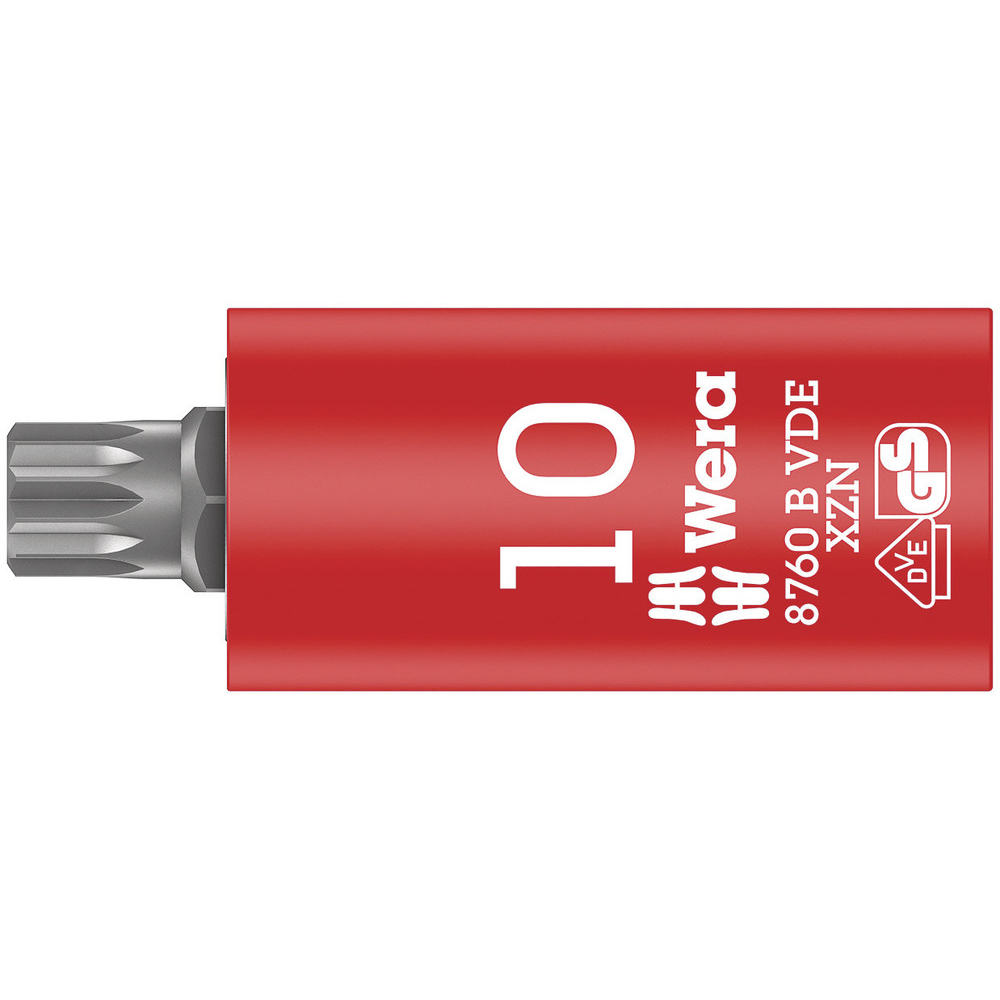 Douille-embout Zyklop, isolée, pour vis à empreinte polygonale XZN, à emmanchement 3/8