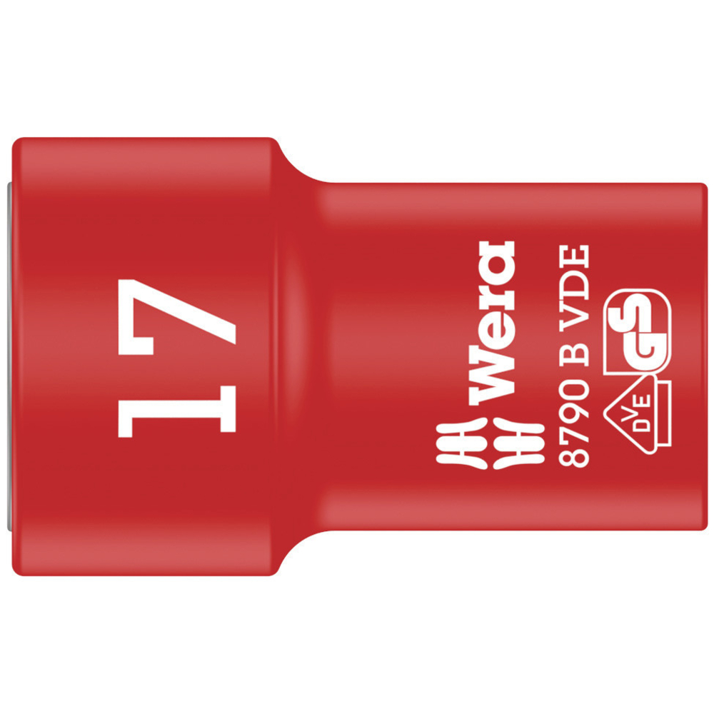 Douille Zyklop VDE 8790 B, isolée, carré 3/8