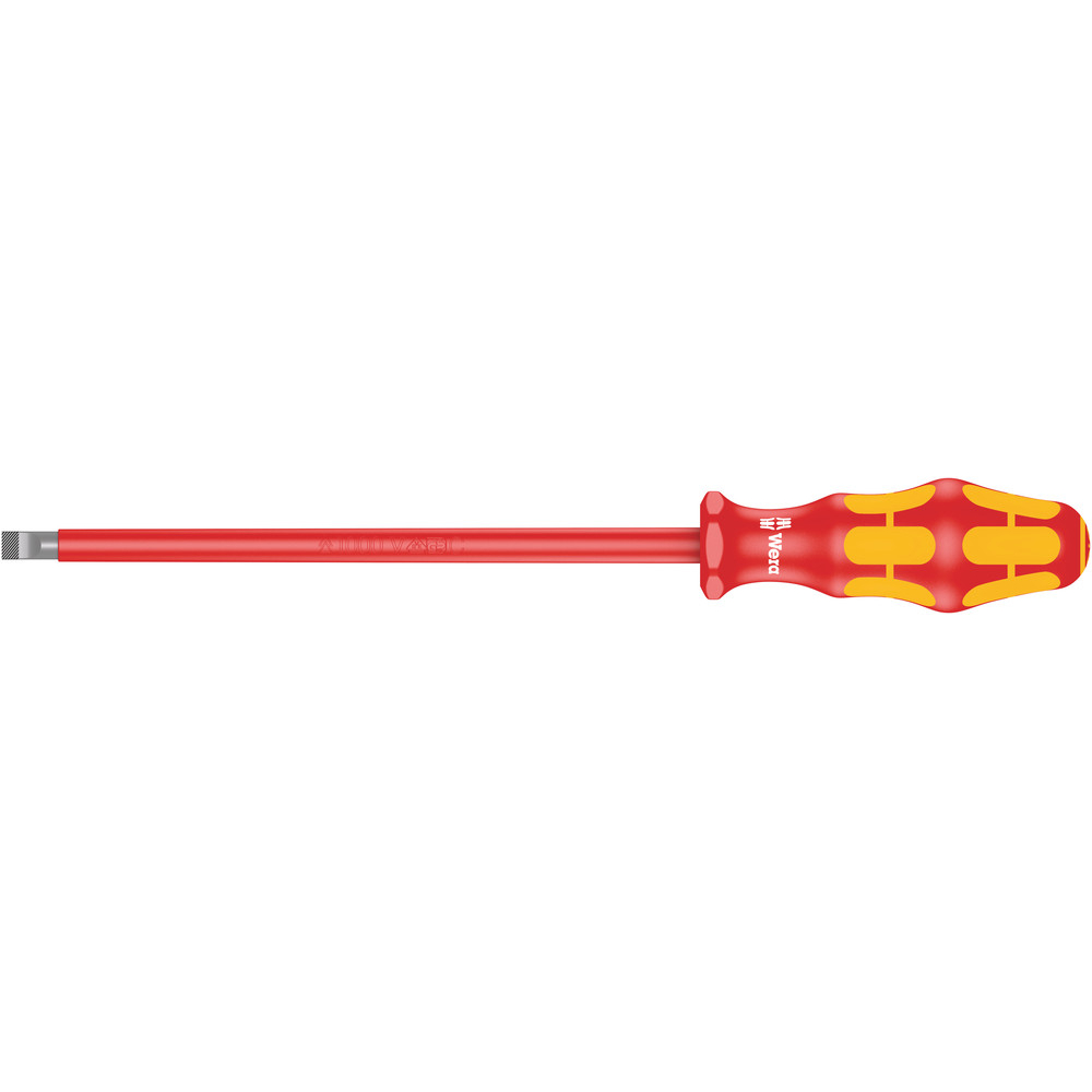 Tournevis isolé pour vis à fente 160 i 1,6 x 8,0 x 200 mm WERA - 05006135001
