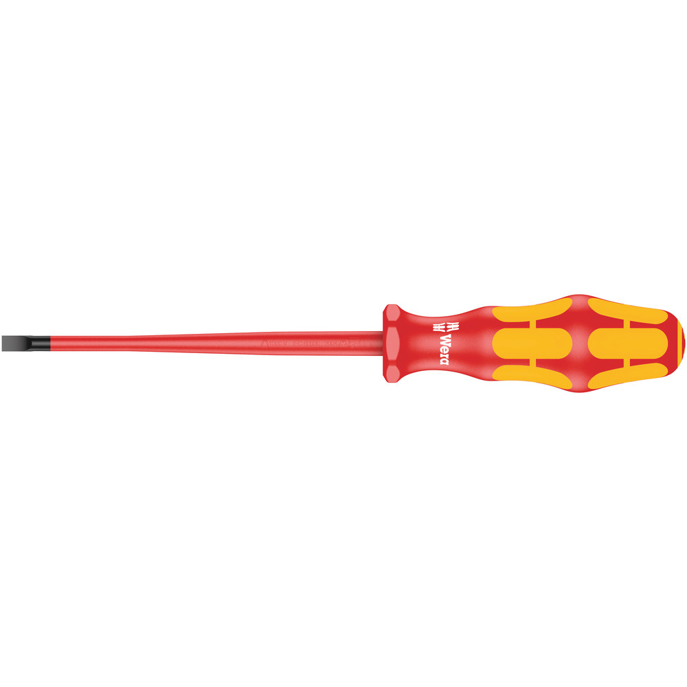 Tournevis VDE isolé pour vis à fente, avec lame à diamètre réduit 160 iS 1,0 x 5,5 x 125 mm WERA - 05006442001