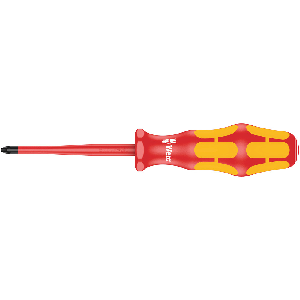 Tournevis VDE isolé pour vis cruciformes, avec lame à diamètre réduit 162 iS PH 1 x 80 mm WERA - 05006450001
