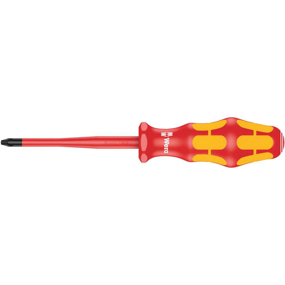 Tournevis VDE isolé pour vis cruciformes, avec lame à diamètre réduit 162 iS PH 2 x 100 mm WERA - 05006451001