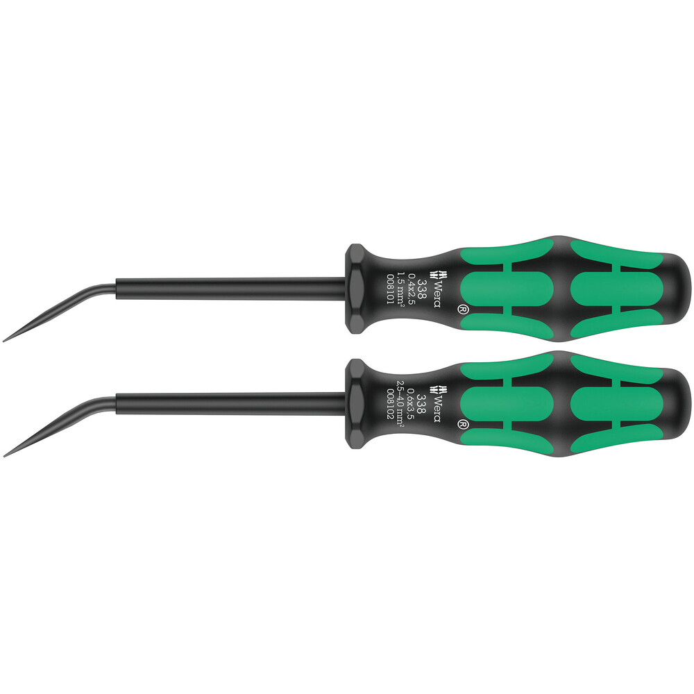 Jeu d'actionneurs pour bornier 338/2 Wera - 05008100001