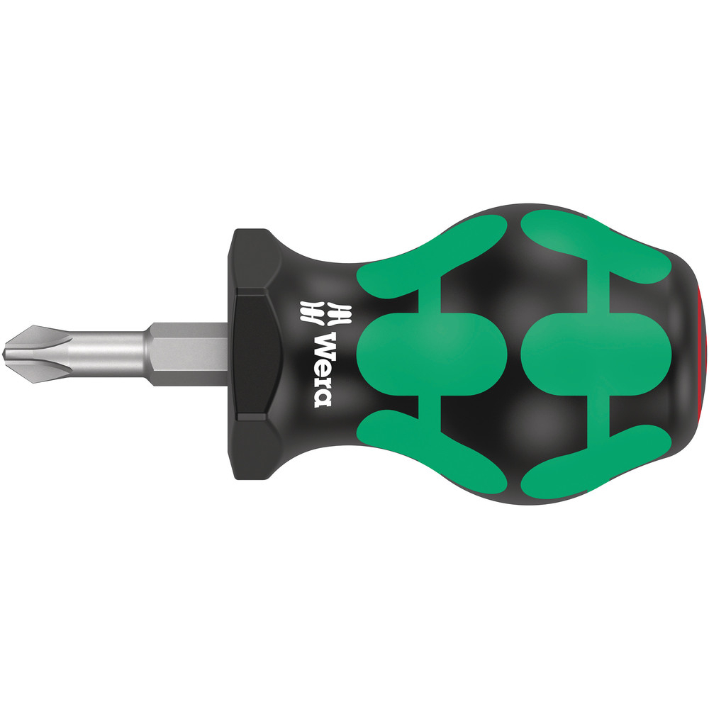Tournevis Tom Pouce cruciforme PH 350 Stubby PH 2 x 25 mm WERA - 05008851001