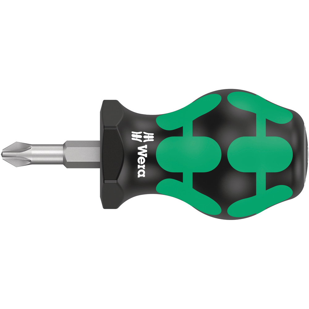 Tournevis Tom Pouce cruciforme PZ 355 Stubby PZ 2 x 25 mm WERA - 05008854001