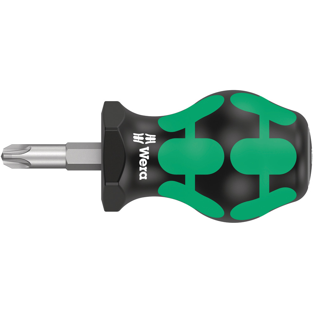 Tournevis Tom Pouce cruciforme PZ 355 Stubby PZ 3 x 25 mm WERA - 05008855001