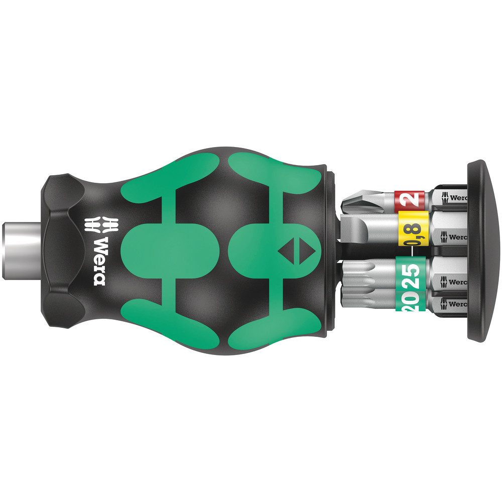 Tom Pouce avec magasin Kompakt 1 Kompakt Stubby réserve d'embouts 1 WERA - 05008873001