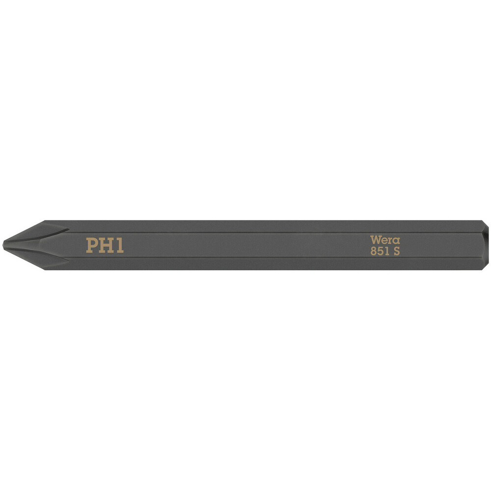 Embout Phillips-Recess 851 S PH 1 x 70 mm Wera - 05018160001