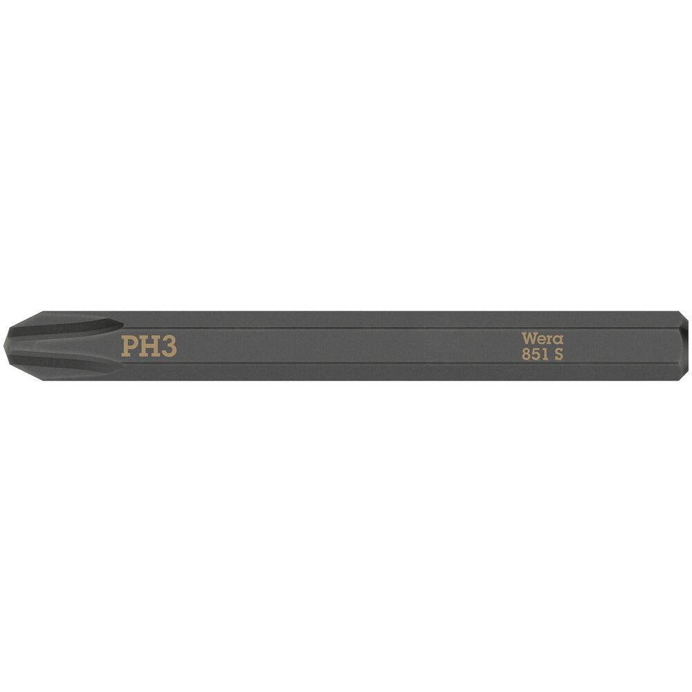 Embout Phillips-Recess 851 S PH 3 x 70 mm Wera - 05018162001