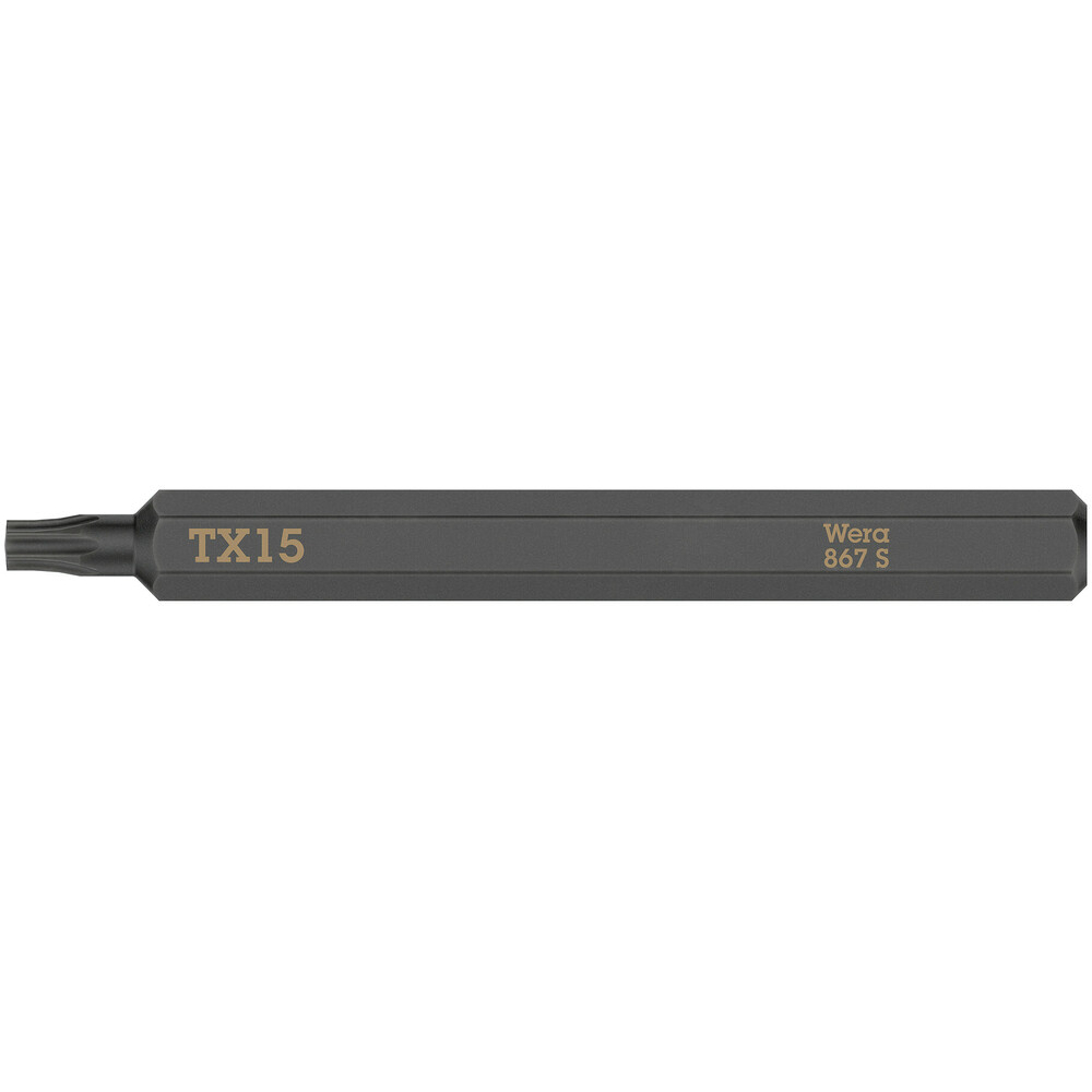 Embout TORX 867 S TORX 15 x 70 mm Wera - 05018166001