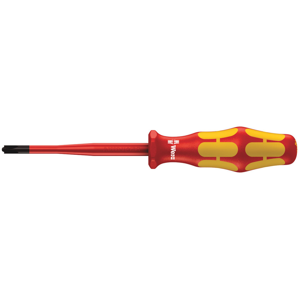 Tournevis VDE isolé pour vis PlusMinus (Pozidriv/à fente), avec lame à diamètre réduit 165 iSS PZ/S 1 x 80 mm WERA - 05020132001