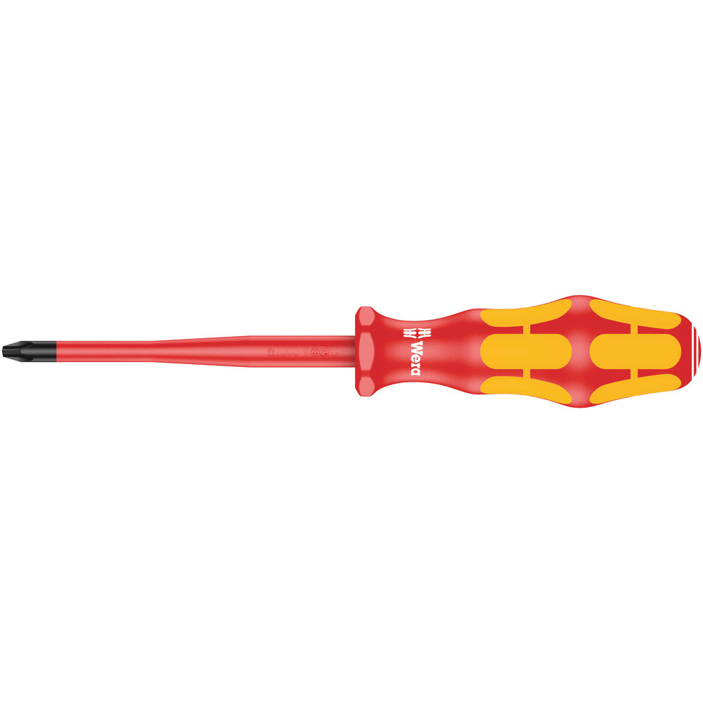 Tournevis VDE isolé pour vis cruciformes, avec lame à diamètre réduit 162 iSS PH 2 x 100 mm WERA - 05020133001
