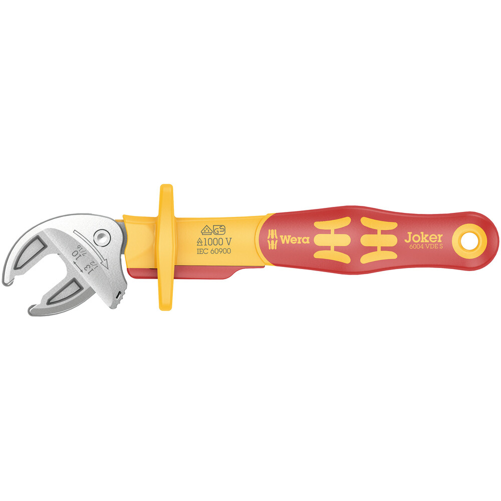 Clé à fourche auto-ajustable 6004 Joker VDE S Wera - 05020151001