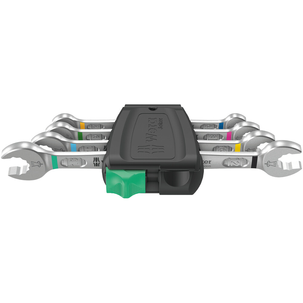 Jeu de clés double fourche 6005 Joker 4 Set 1 Wera - 05020314001