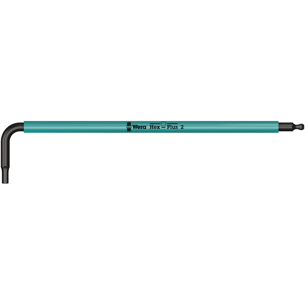 Clés mâles coudées Multicolour, syst. métrique 950 SPKL Hex-Plus 2,0 turquoise WERA - 05022602001