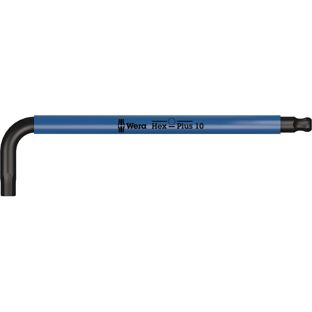 Clés mâles coudées Multicolour, syst. métrique 950 SPKL Hex-Plus SW 10,0 bleu WERA - 05022616001