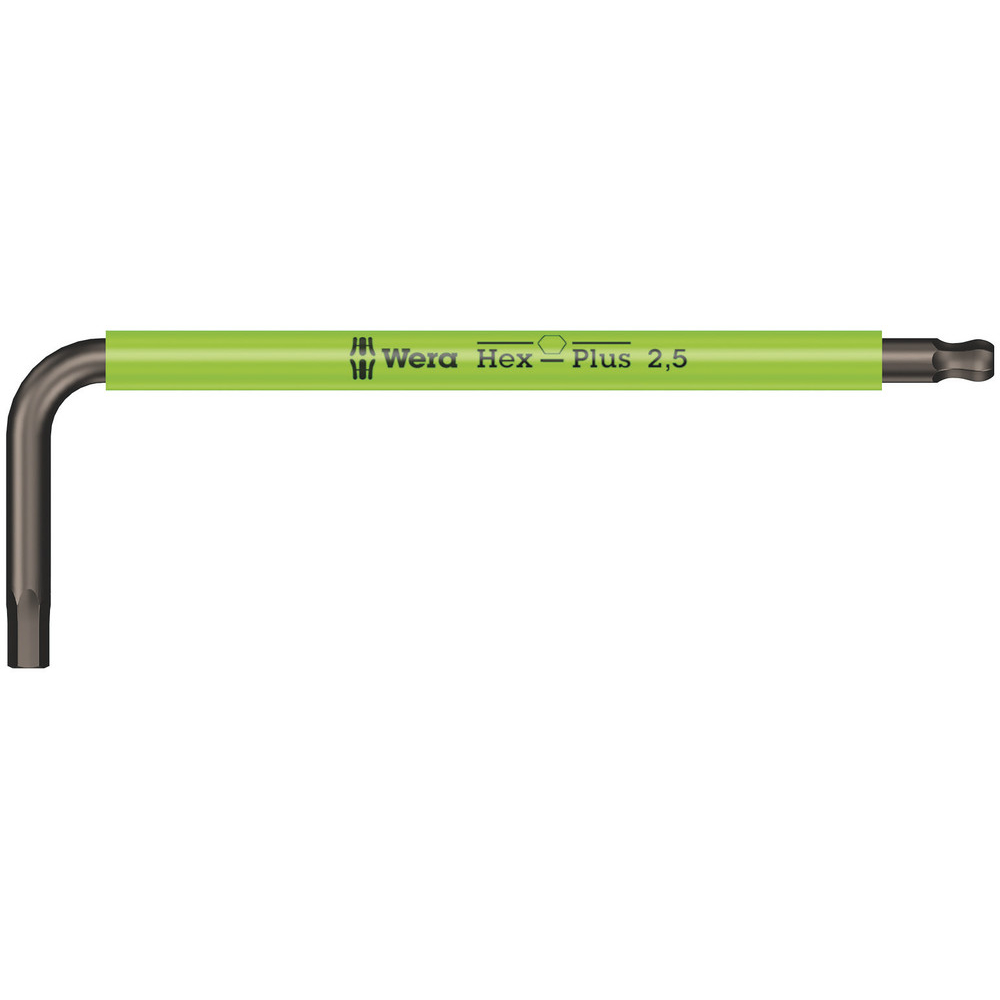 Clés mâles coudées Multicolour, syst. métrique 950 SPKS Hex-Plus 2,5 WERA - 05022671001