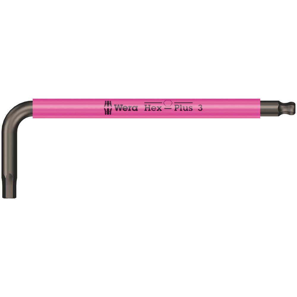Clés mâles coudées Multicolour, syst. métrique 950 SPKS Hex-Plus 3,0 WERA - 05022672001