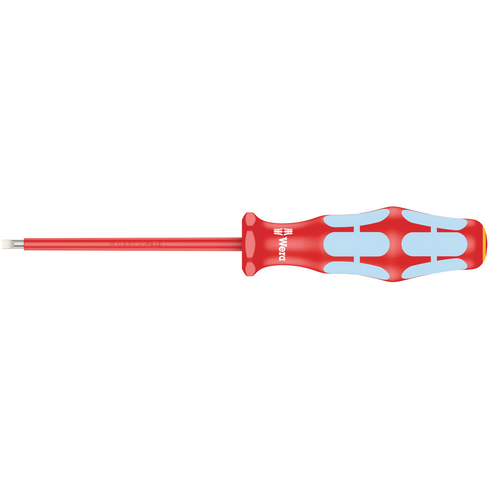 Tournevis isolé pour vis à fente, acier inoxydable 3160 i 0,5 x 3,0 x 80 mm WERA - 05022729001