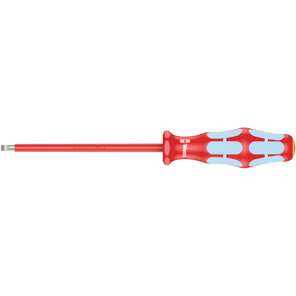 Tournevis isolé pour vis à fente, acier inoxydable 3160 i 0,6 x 3,5 x 100 mm WERA - 05022730001