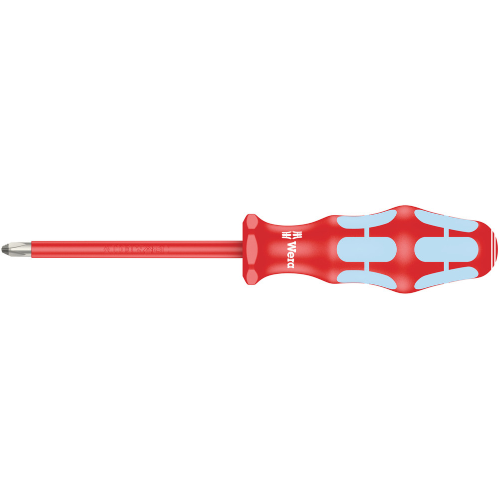 Tournevis isolé pour vis cruciformes PH, acier inoxydable 3162 i PH 2 x 100 mm WERA - 05022734001